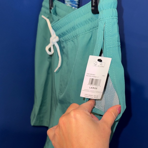 Billabong-NWT Teal Men's Swim Trunks Size Large - Picture 10 of 17